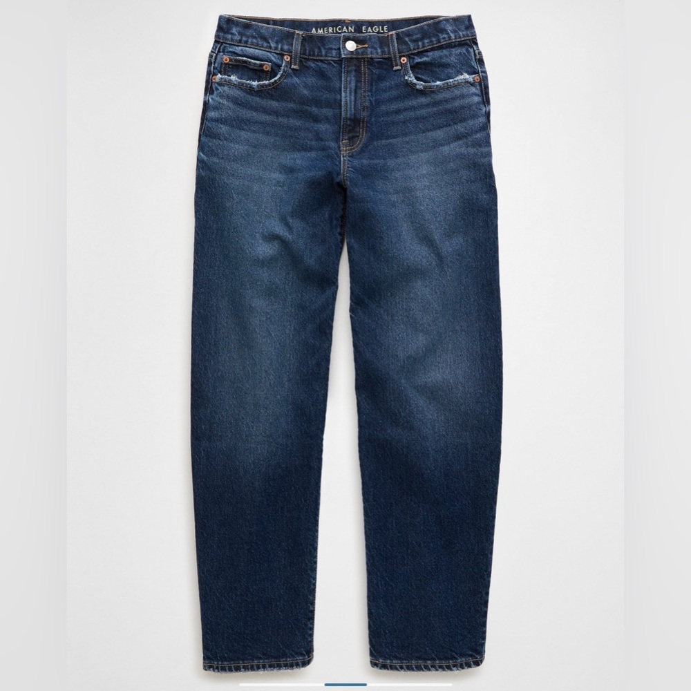 American Eagle Barrel Jeans
